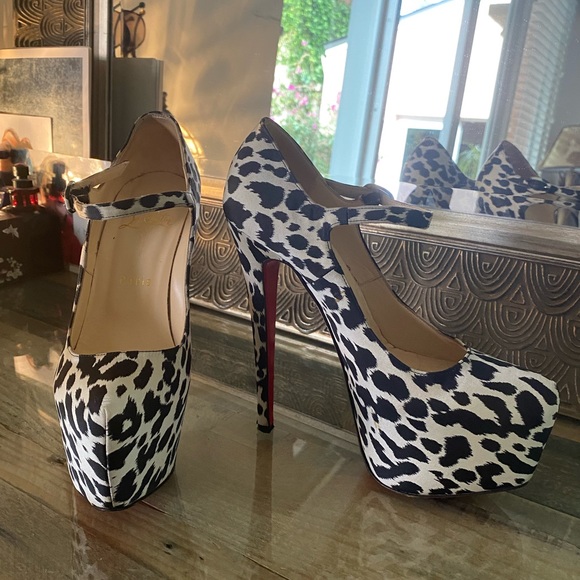 Christian Louboutin Leopard Lady Daf Mary Jane - Picture 8 of 15
